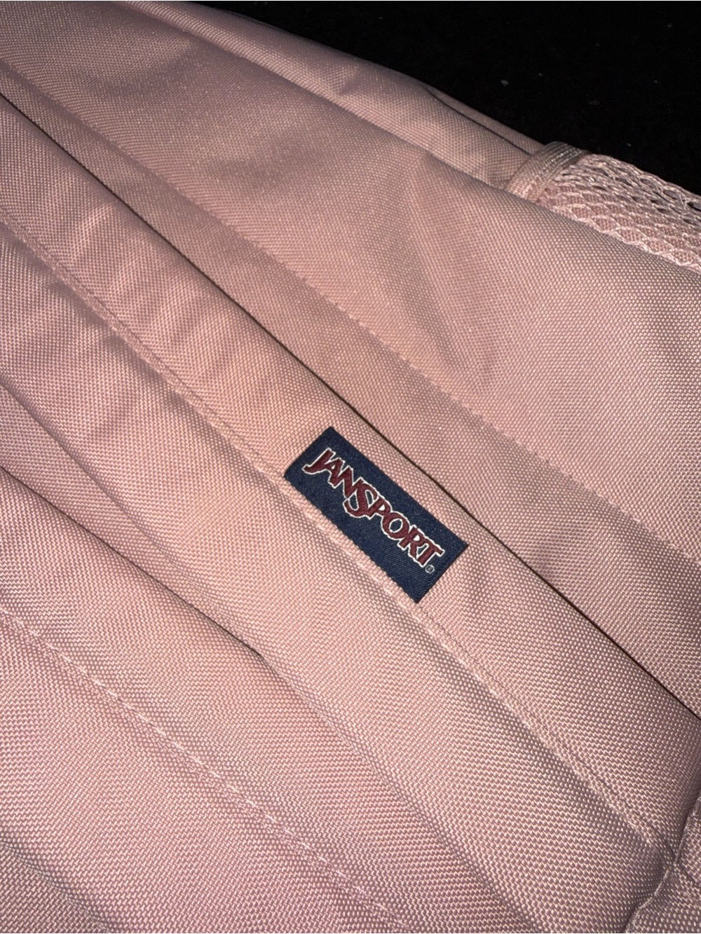 NEW JANSPORT TRANSPORT PACK MISTY ROSE BLUSH PINK 20 L Everyday Backpack NWT - Picture 5 of 10